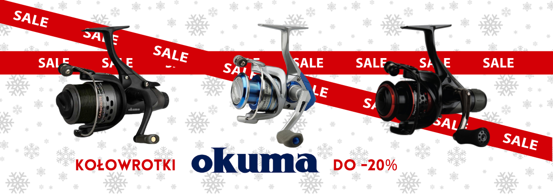 Kołowrotki OKUMA promocja do -20%