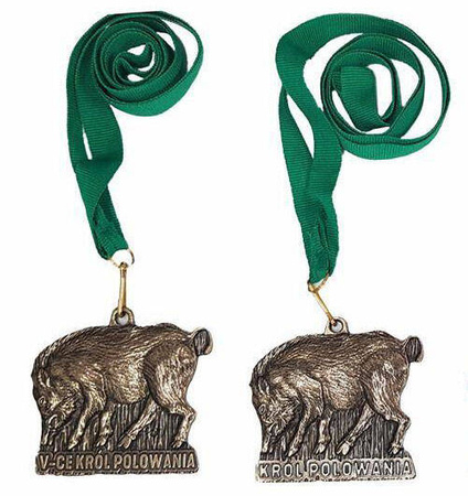 Medal POLOWANIE ZBIOROWE Król + V-ce Król Polowania