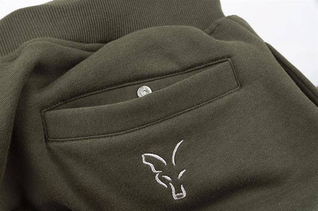 Spodnie dresowe FOX dla karpiarza z kolekcji Green & Silver