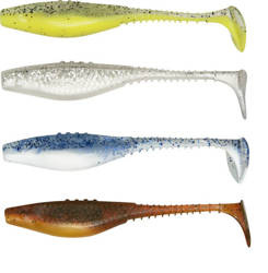 Zestaw Gum Ripper DRAGON Belly Fish PRO 7,5cm 4szt