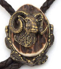 Krawatnik bolo myśliwskie krawatka - motyw Muflon