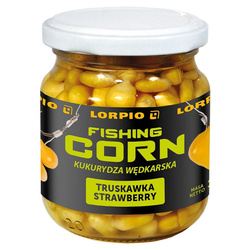 Kukurydza wędkarska LORPIO w zalewie truskawka 125