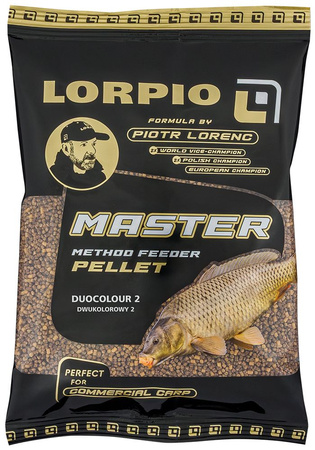 Pellet zanętowy LORPIO Method Master Duocolour 2mm 0,7kg