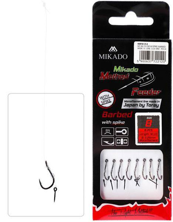 Haczyk MIKADO Method Feeder z igłą B12I