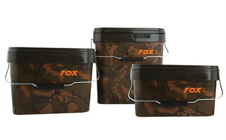 Wiadro FOX Camo Square Bucket 17L