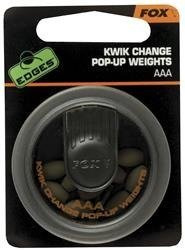 Ciężarki FOX Edges Kwik Pop Up Weights AAA 0,8g