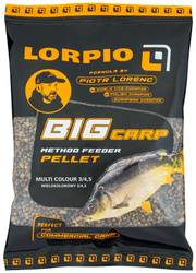 Pellet zanętowy LORPIO Big Carp Multicolour 3/4,5mm 0,7kg