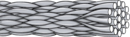 Przypon DRAGON Surfstrand 1x19 Light