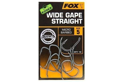 Haczyki FOX Edges Wide Gape Straight 2