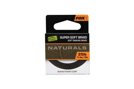 Plecionka FOX Naturals Soft 25lb 20m 