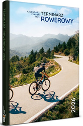 Terminarz rowerowy KALENDARZ książkowy 2026