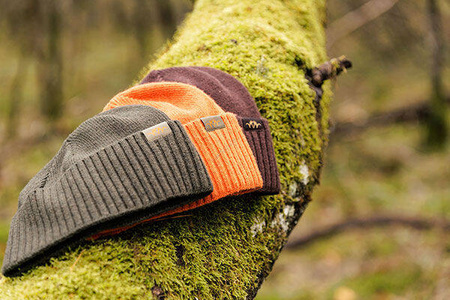 Czapka BLASER Rib Beanie Bob brąz