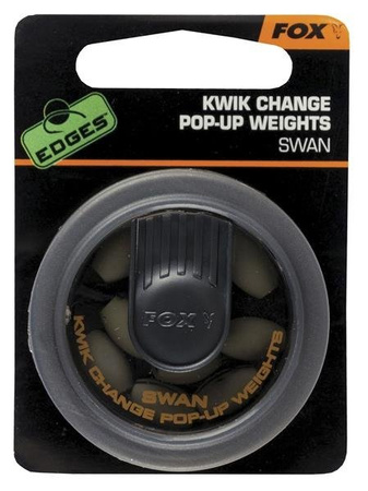 Ciężarki FOX Edges Kwik Pop Up Weights SWAN 1,6g