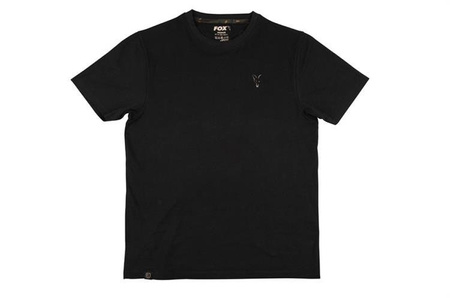 Koszulka dla karpiarza T-Shirt FOX w kolorze czarnym