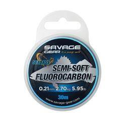 Żyłka przyponowa Savage Gear Fluorocarbon semi soft 0,35mm 6,72kg 30m