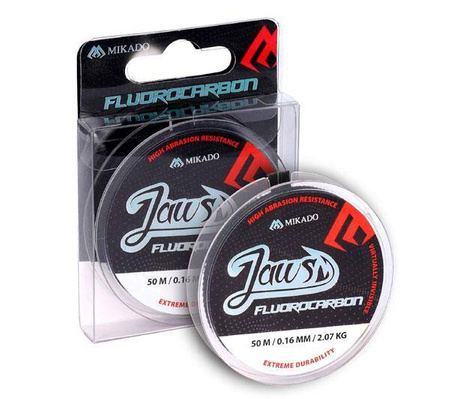 Żyłka MIKADO Fluorocarbon JAWS 0,50 16,55kg 20m