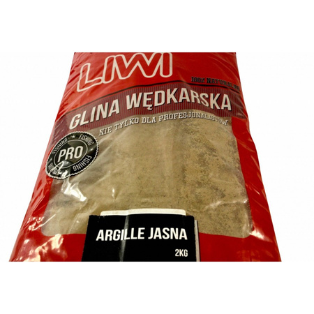 Glina rozpraszająco- wiążąca Argile LIWI 2kg - kolor naturalny