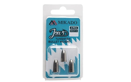 Ciężarek MIKADO Jaws Wolfram DropShot 3szt. 8,86g