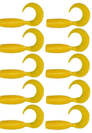 Zestaw twisterów RELAX 4cm 10szt Ts010