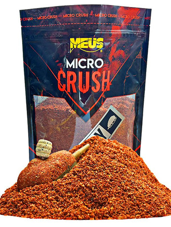 Zanęta wędkarska gotowa MEUS Micro Crush READY Red Skorupiaki Mix 700g