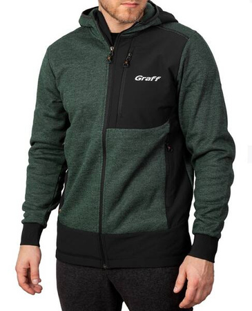 Bluza polarowa GRAFF 233-P-BL-13 - w kolorze zielonym