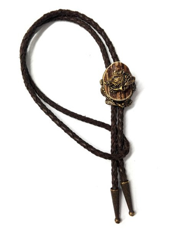 Krawatnik bolo myśliwskie krawatka - motyw Dzik sygnałówka