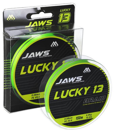 Plecionka MIKADO Jaws Lucky 13X 0,18mm 15,0kg 150m 