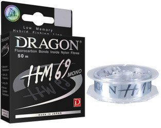 Żyłka hybrydowa DRAGON HM69 V2 50m 0,081mm 1,19kg