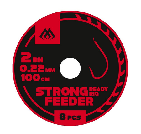 Przypon MIKADO Feeder Strong 6 0,18 100cm 8szt
