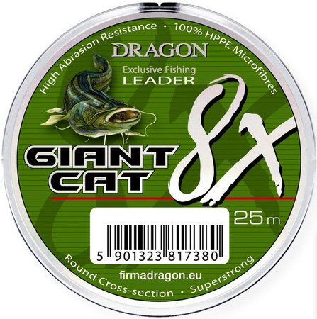 Plecionka DRAGON Giant Cat 8X 25m