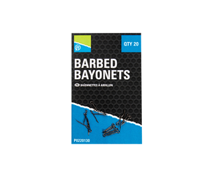 Igły Preston Barbed Bayonets - 20szt - wkręty do przynęt