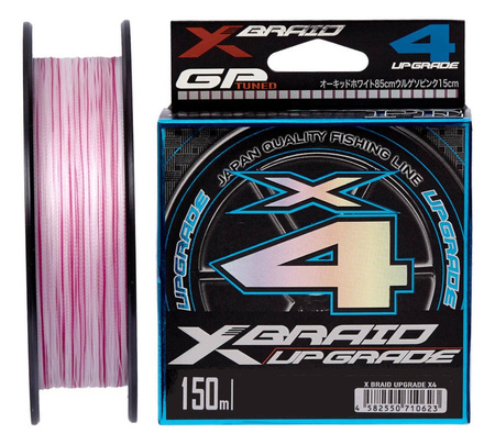 Plecionka YGK X-Braid Upgrade 4X 150m PE 0,205mm 11,30kg