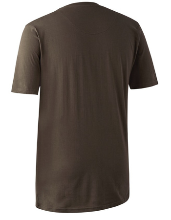 Koszulka 2-pack Deerhunter T-Shirt Green/Brown Leaf – 100% bawełna
