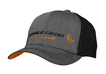 Czapka wędkarska Savage Gear Strike Cap w kolorze szary melanż
