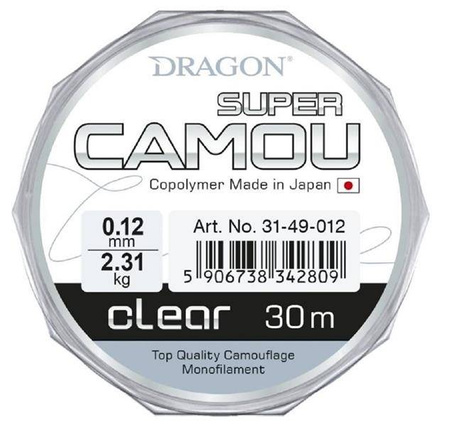 Żyłka DRAGON Super Camou Clear 30m