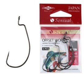 Hak offsetowy MIKADO Sensual Offset Worm II Drop Shot