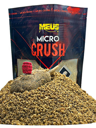 Zanęta wędkarska gotowa MEUS Micro Crush READY White Naturalny Mix 700g
