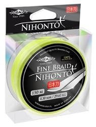 Plecionka wędkarska MIKADO Nihonto Fine Braid Fluo 150m