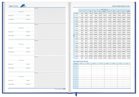 Terminarz biegacza KALENDARZ książkowy 2026