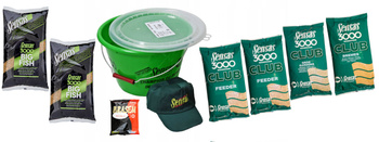 Zestaw zanęta zawodnicza SENSAS Feeder wiadro 6kg