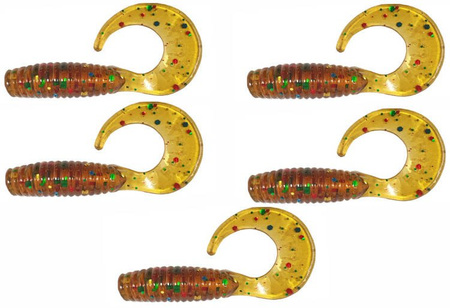 Zestaw twisterów RELAX 4cm 5szt TS005