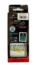 Haczyk przypon MIKADO Method Feeder z gumką B13G nr 8 0,23mm