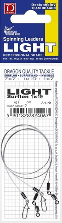 Przypon Surflon DRAGON Light 1x19 3kg 20cm