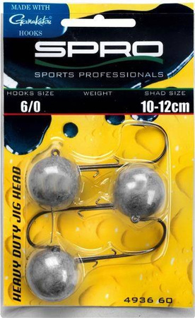 Główka jigowa Round SPRO GAMAKATSU 6/0 50g 1szt