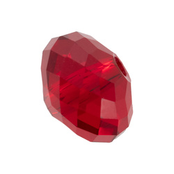 Szklane koraliki Carolina Rig 6x8mm czerwony 10szt