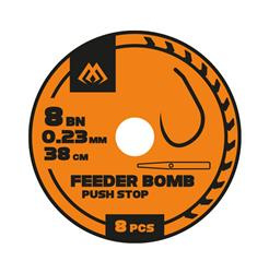 Przypon MIKADO Feeder Bomb Push Stop 8 0,23 38cm