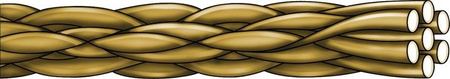 Przypon DRAGON Surfstrand 1x7 Light 5kg 25cm