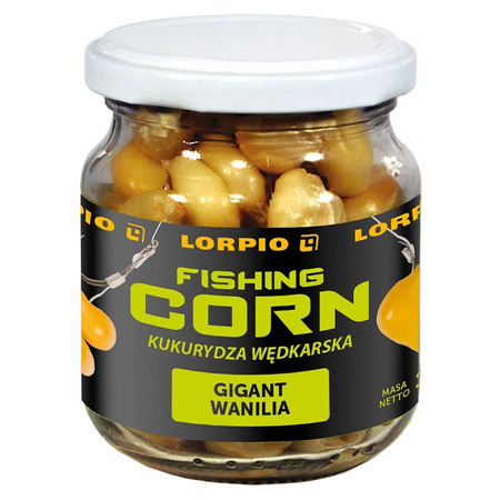 Kukurydza wędkarska LORPIO GIGANT wanilia 125g