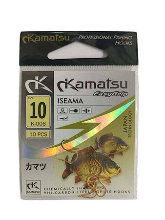 Haczyki KAMATSU Iseama 10 Gold