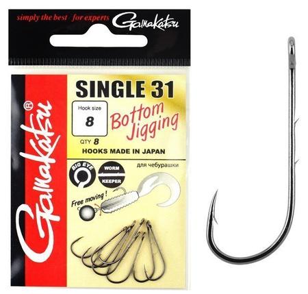 Haczyki GAMAKATSU Single Hook 31